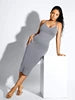 New Design 2023 Women Summer Party Wear Summer Dress Tummy Trimmer Control Shapewear Maxi Long Dress