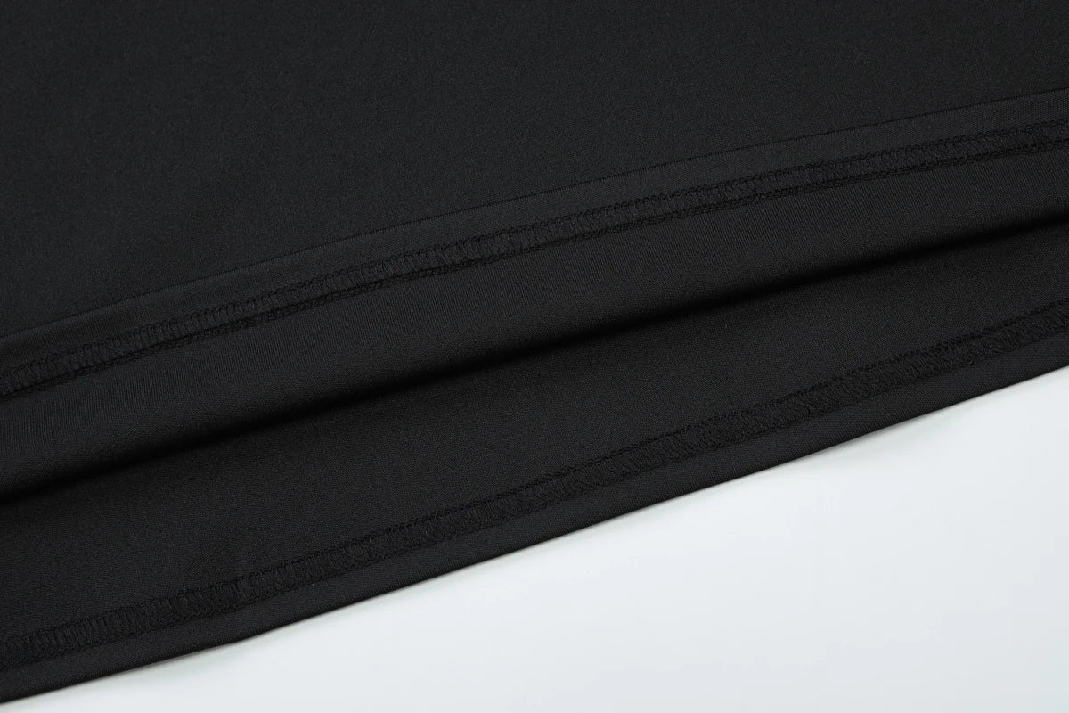 Hugcitar Women Elegant Halter Strapless Solid Sexy Bodycon Mini Dress 2025 Summer Evening Party Clothes Birthday Night Club