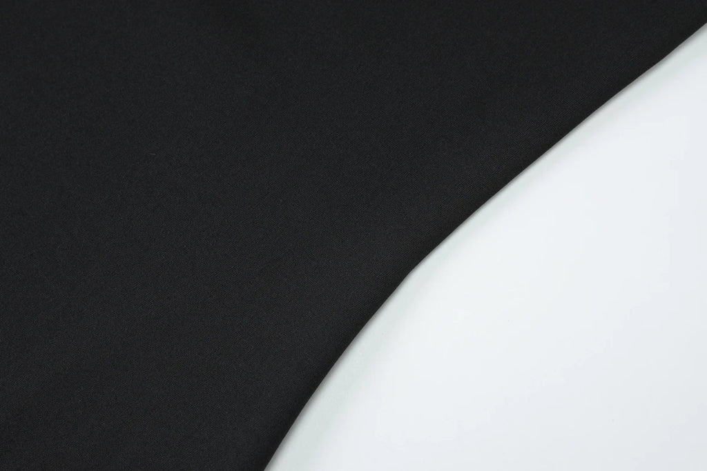 Hugcitar Women Elegant Halter Strapless Solid Sexy Bodycon Mini Dress 2025 Summer Evening Party Clothes Birthday Night Club