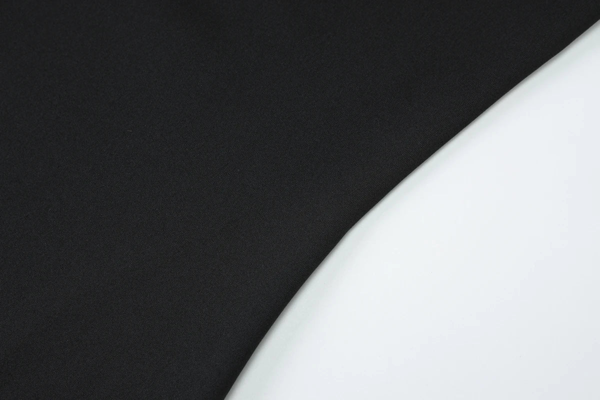 Hugcitar Women Elegant Halter Strapless Solid Sexy Bodycon Mini Dress 2025 Summer Evening Party Clothes Birthday Night Club