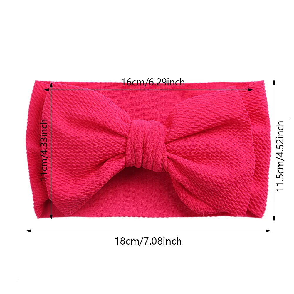 4Pcs/Lot Valentine's Day Bullet Baby Headbands Heart Lips Hair Bows Hairbands Party Gifts Kids Girls Headwraps Headwear