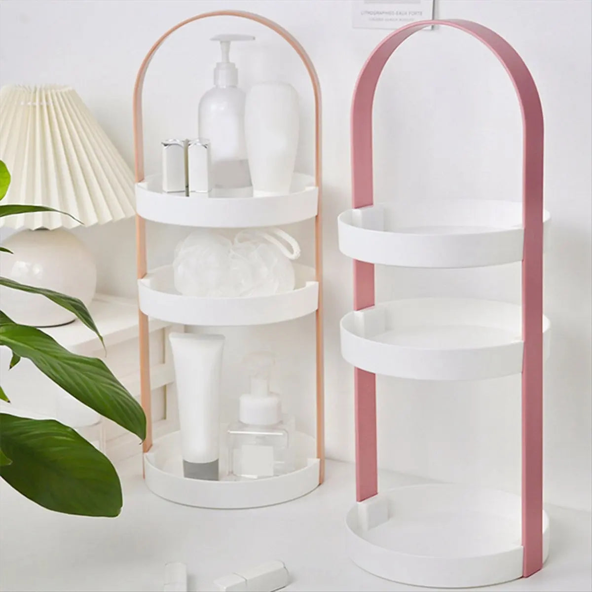 [CLOS] Cosmetic Organizer, Makeup Organizer, Storage Box, Make Up Storage with Handle, Make Up Storage for Cosmetics, D