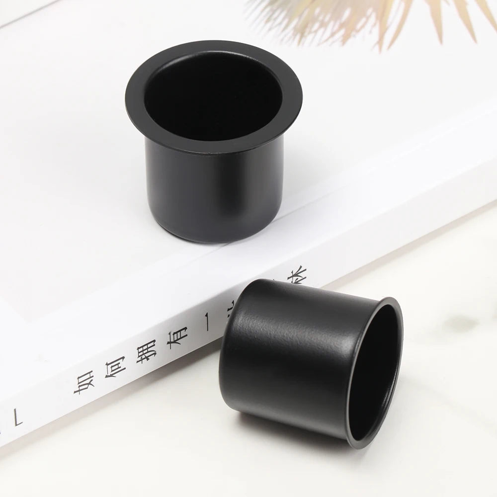 1 Pc Metal Candle Holder Tapered Wax Candles Cups Jars Candlestick for Dining Event Weddings Valentine's Day Home Party Decor