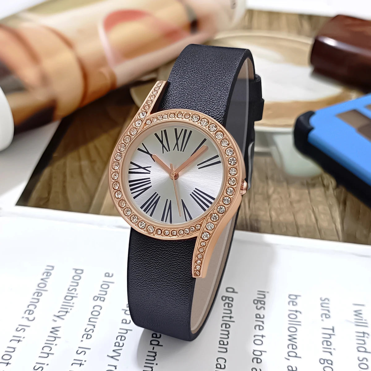 Women‘s Watch Quartz Luxury Wristwatch Leather Strap Watches For Women Clock Ladies Watch Festival Gift Valentine's Day